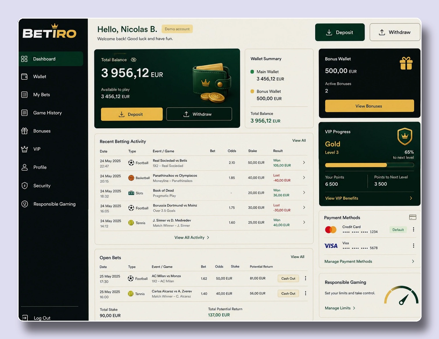 Betiro — casinò online stranieri non aams