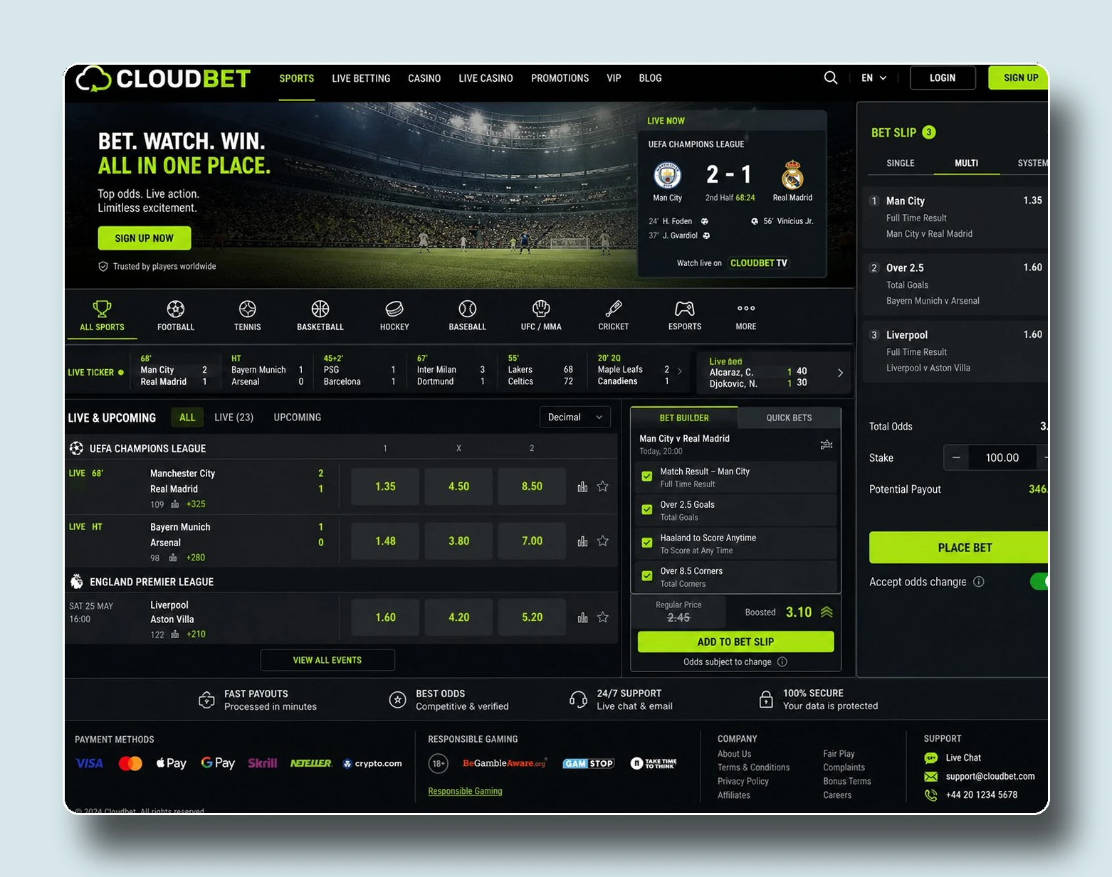 Cloudbet — casino non aams per italiani